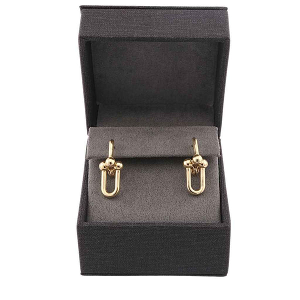 Cercei Aur 14k cu Elemente Rotunde