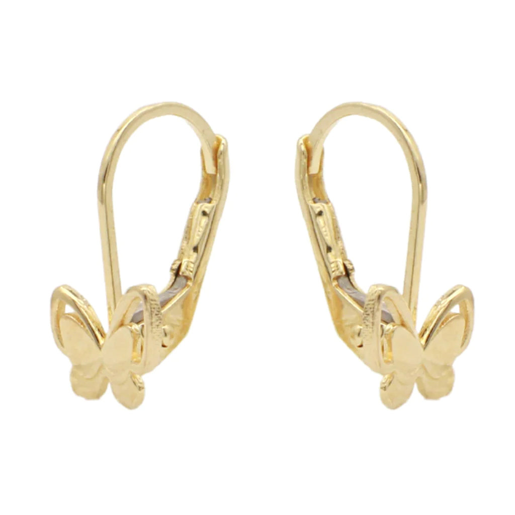 Cercei Copii Aur 14k Fluture