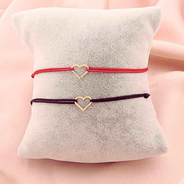 Bratara Snur Aur 14k Inima