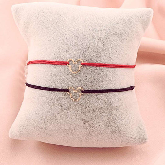 Bratara Snur Aur 14k Mickey Mouse