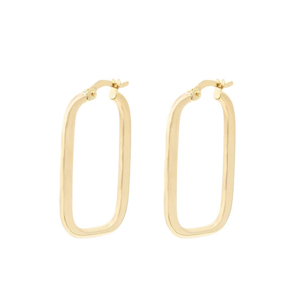 Cercei Aur 14k Huggie Hoops