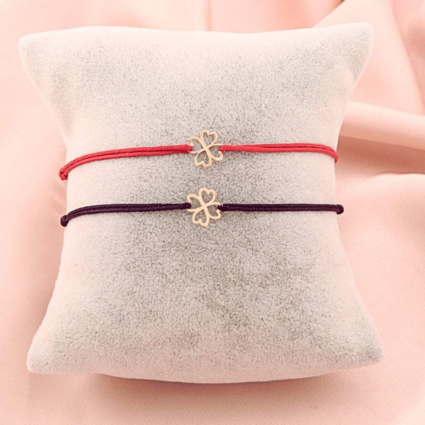 Bratara Snur Aur 14k Trifoi