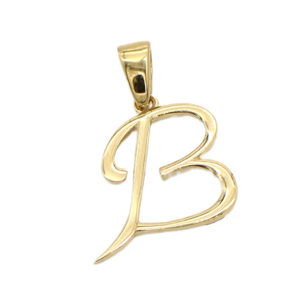 Pandantiv Aur 14k Initiala B