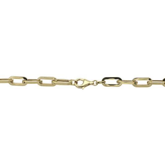 Lant Aur 14k cu Zale 17mm