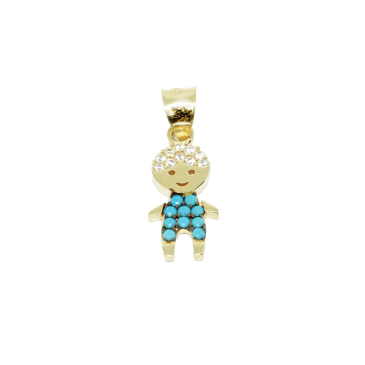 Pandantiv Aur 14k Baietel - Bijuteria Cleopatra