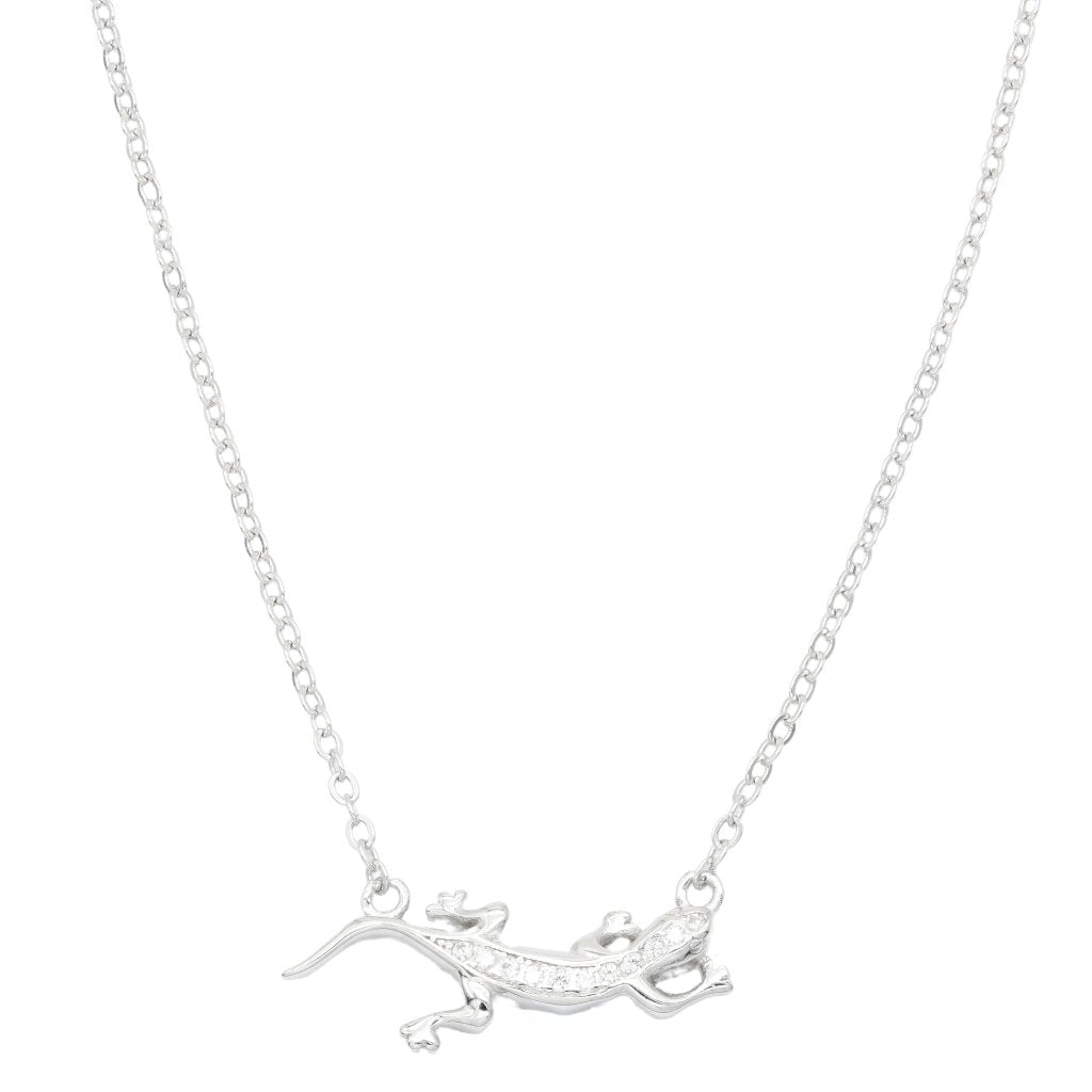 Lant Argint Soparla Gecko - Bijuteria Cleopatra