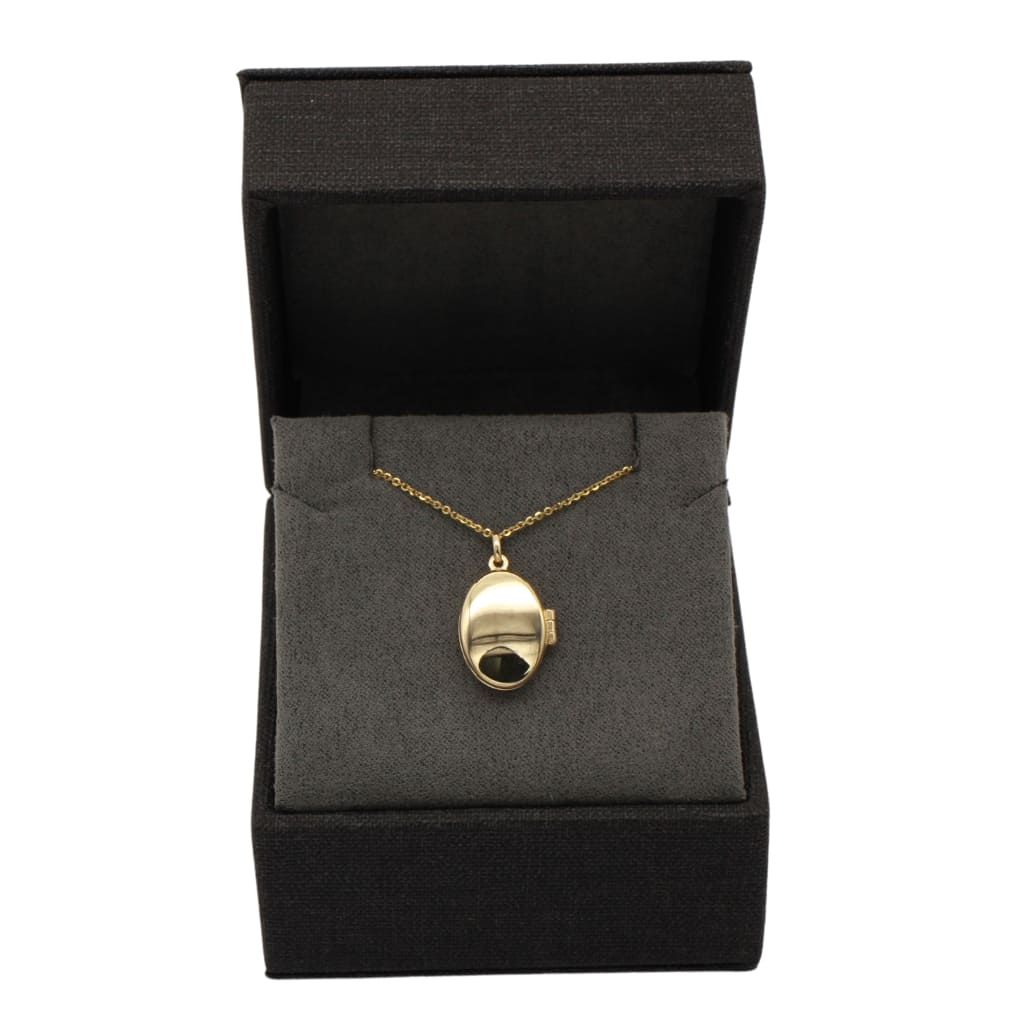 Medalion Aur 14k Caseta Ovala pentru Poze