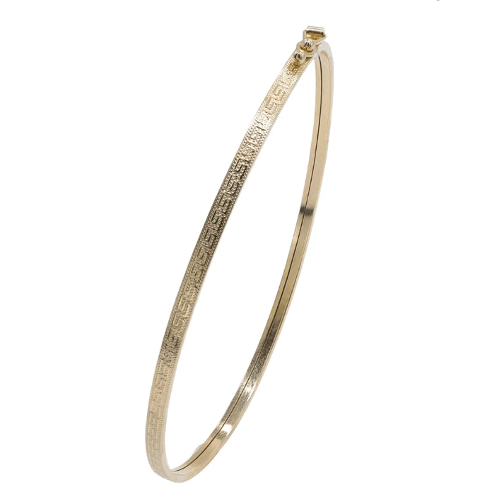Bratara Aur 14k Fixa cu Model Grecesc - Bijuteria Cleopatra