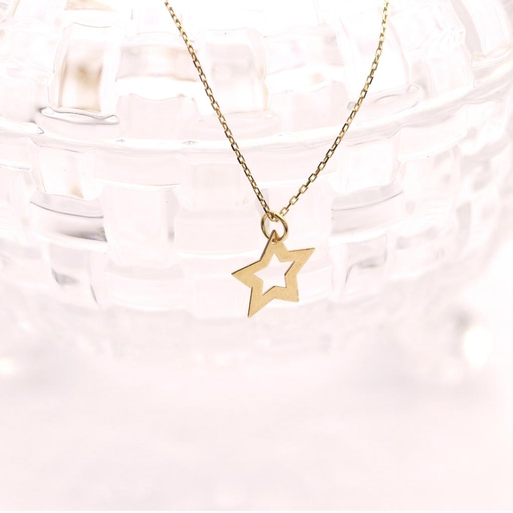 Pandantiv Aur 14k Stea