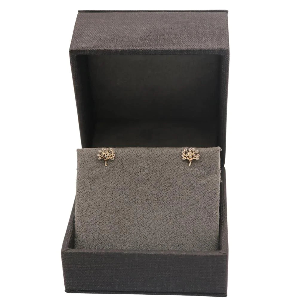 Cercei Aur 14k Bradut cu Email