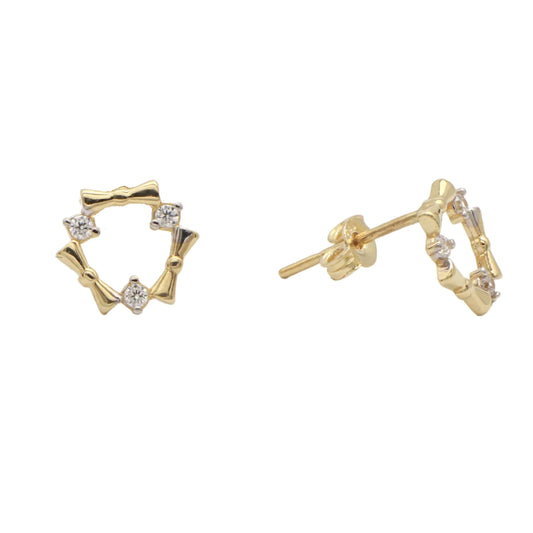 Cercei Aur 14k Fundite