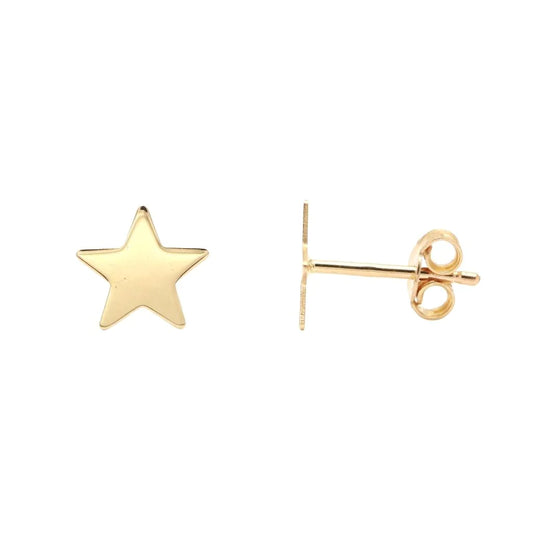 Cercei Aur 14k Stea