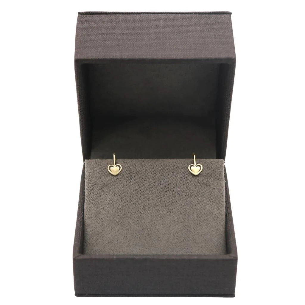 Cercei Copii Aur 14k Inima