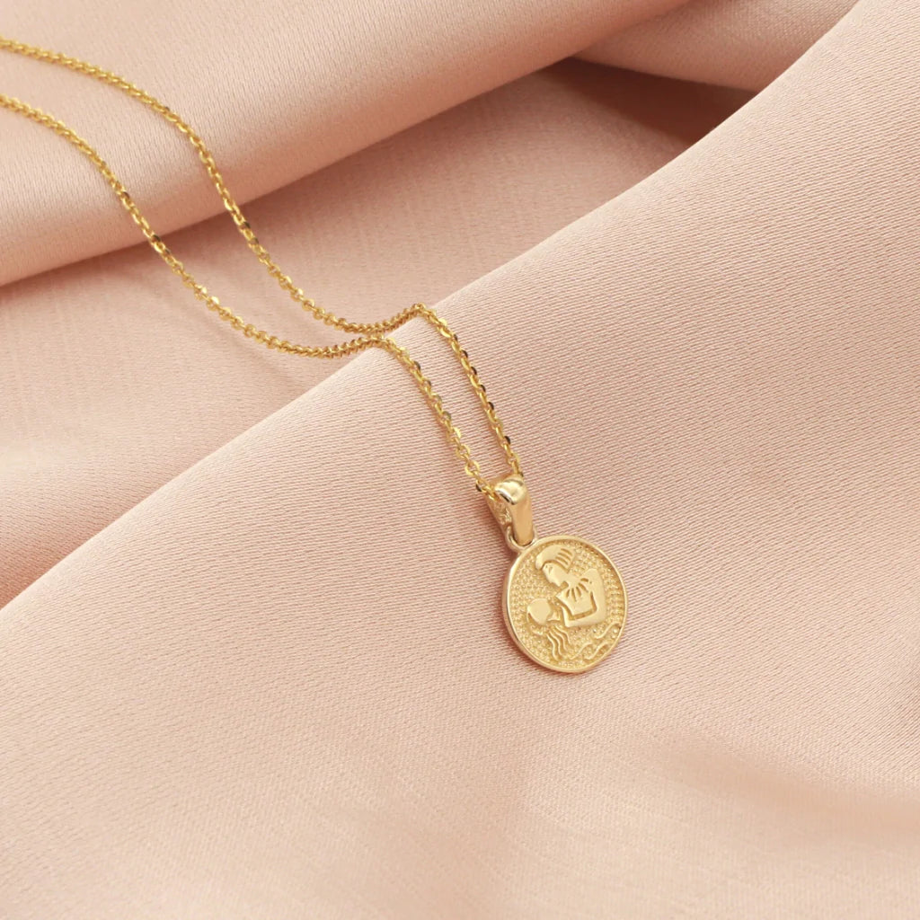 Pandantiv Aur 14k Zodia Varsator