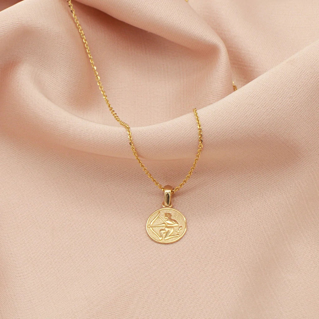 Pandantiv Aur 14k Zodia Sagetator
