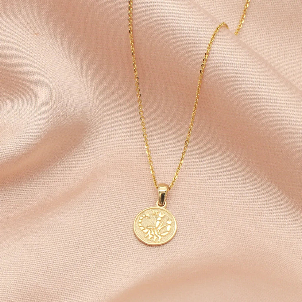 Pandantiv Aur 14k Zodia Scorpion