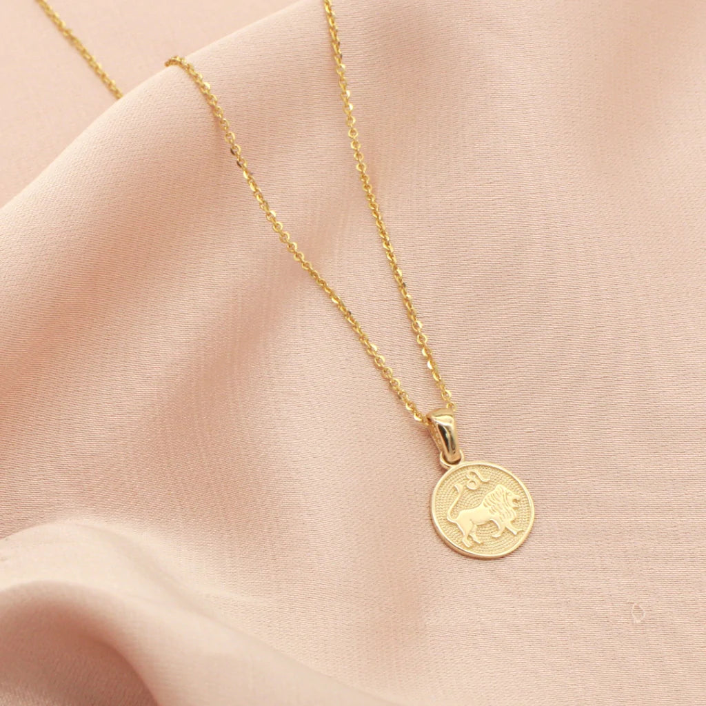 Pandantiv Aur 14k Zodia Leu