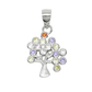 Set Argint Copacul Vietii Pietre Multicolore - Bijuteria Cleopatra