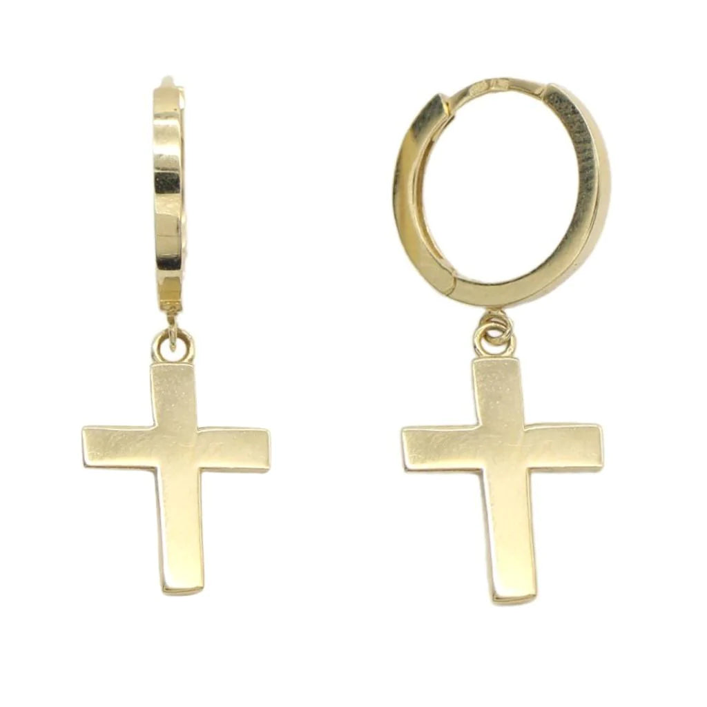 Cercei Veriga Aur 14k Cruci