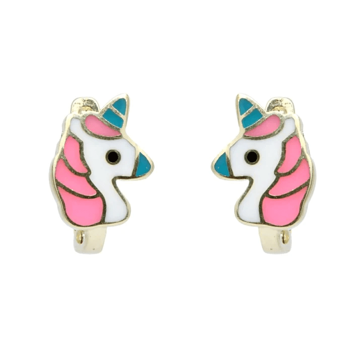 Cercei Aur 14k Unicorn