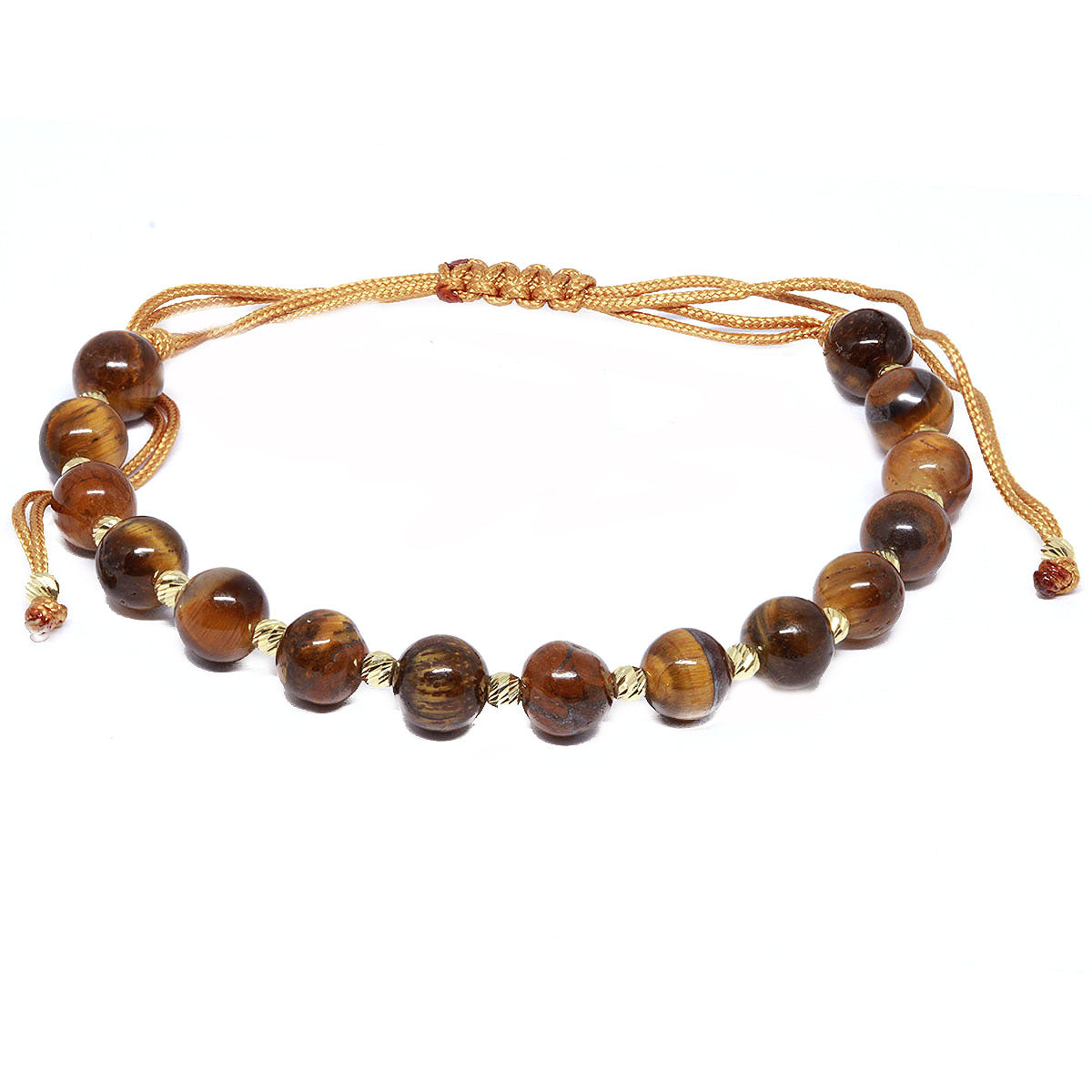 Bratara Bile 14k si Ochi de Tigru - Bijuteria Cleopatra