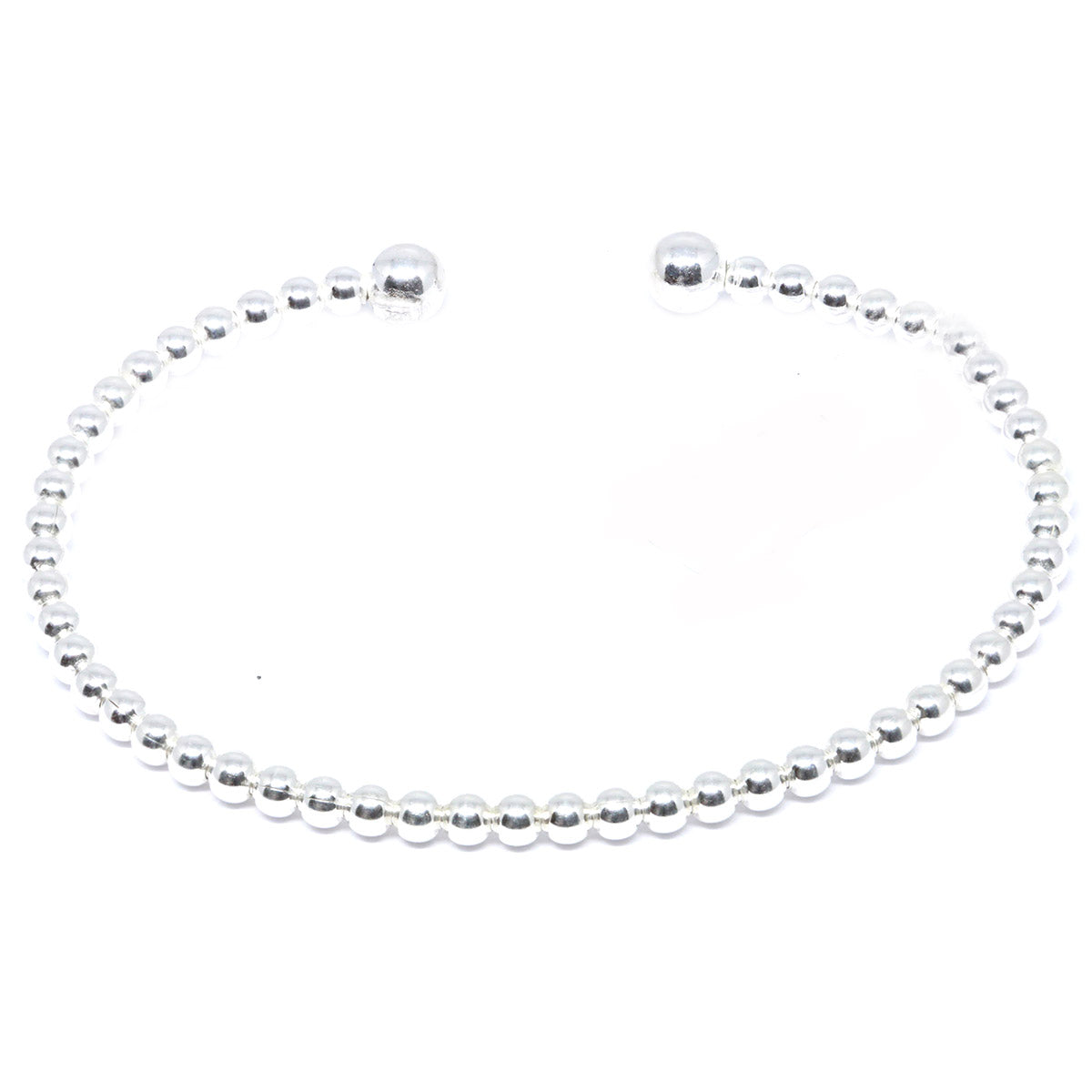 Bratara Fixa Argint cu Bilute - Bijuteria Cleopatra