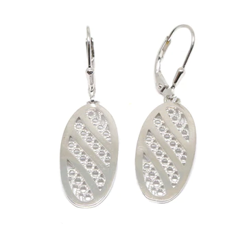 Cercei Argint Ovali - Bijuteria Cleopatra