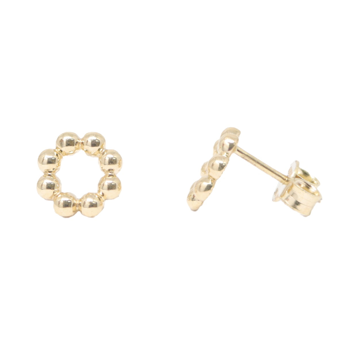 Cercei Aur 14k Cerc - Bijuteria Cleopatra