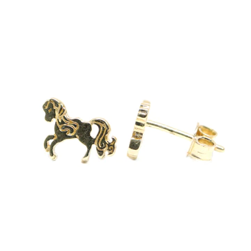 Cercei Aur Galben 14k Calut - Bijuteria Cleopatra