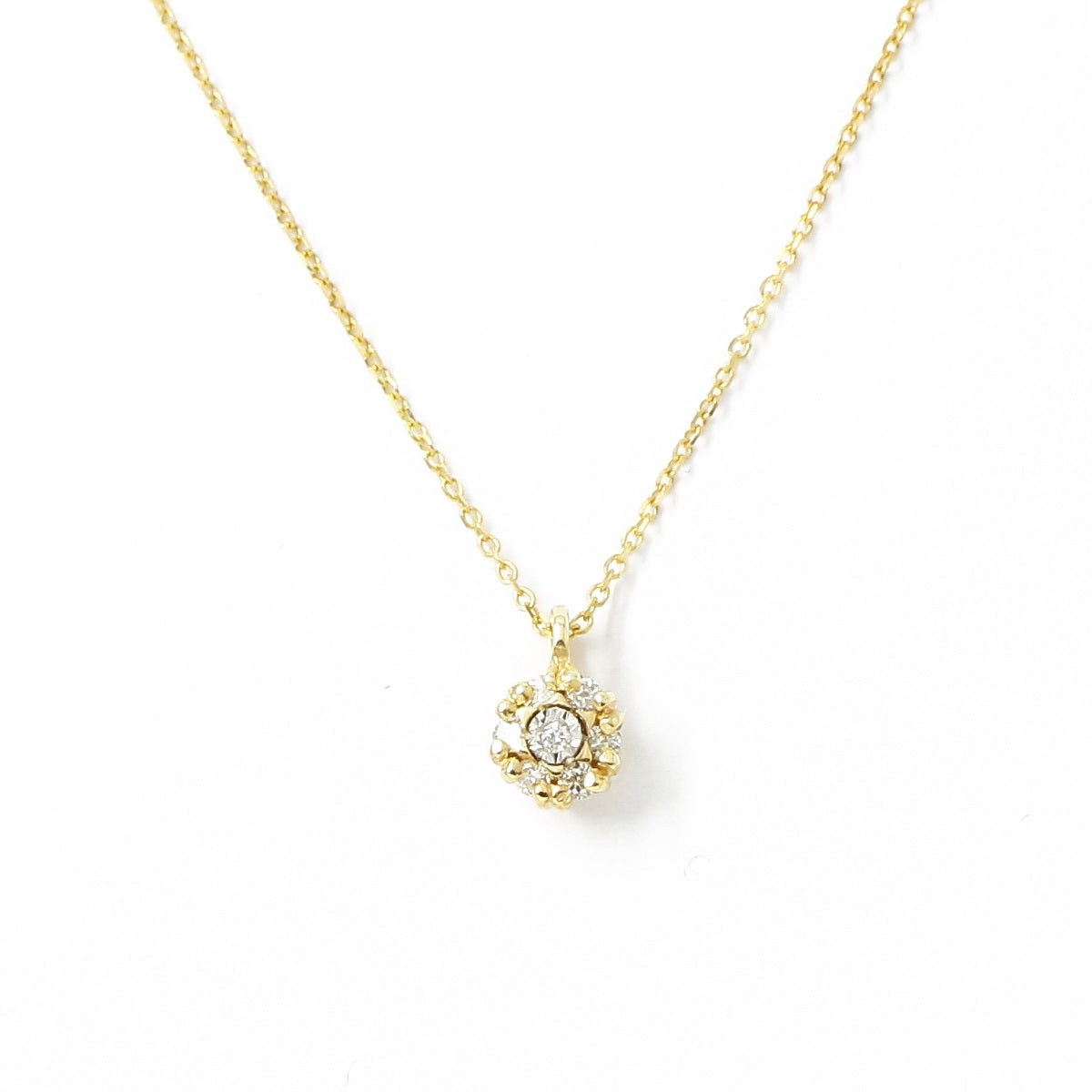 Colier Floare cu Diamante - Bijuteria Cleopatra