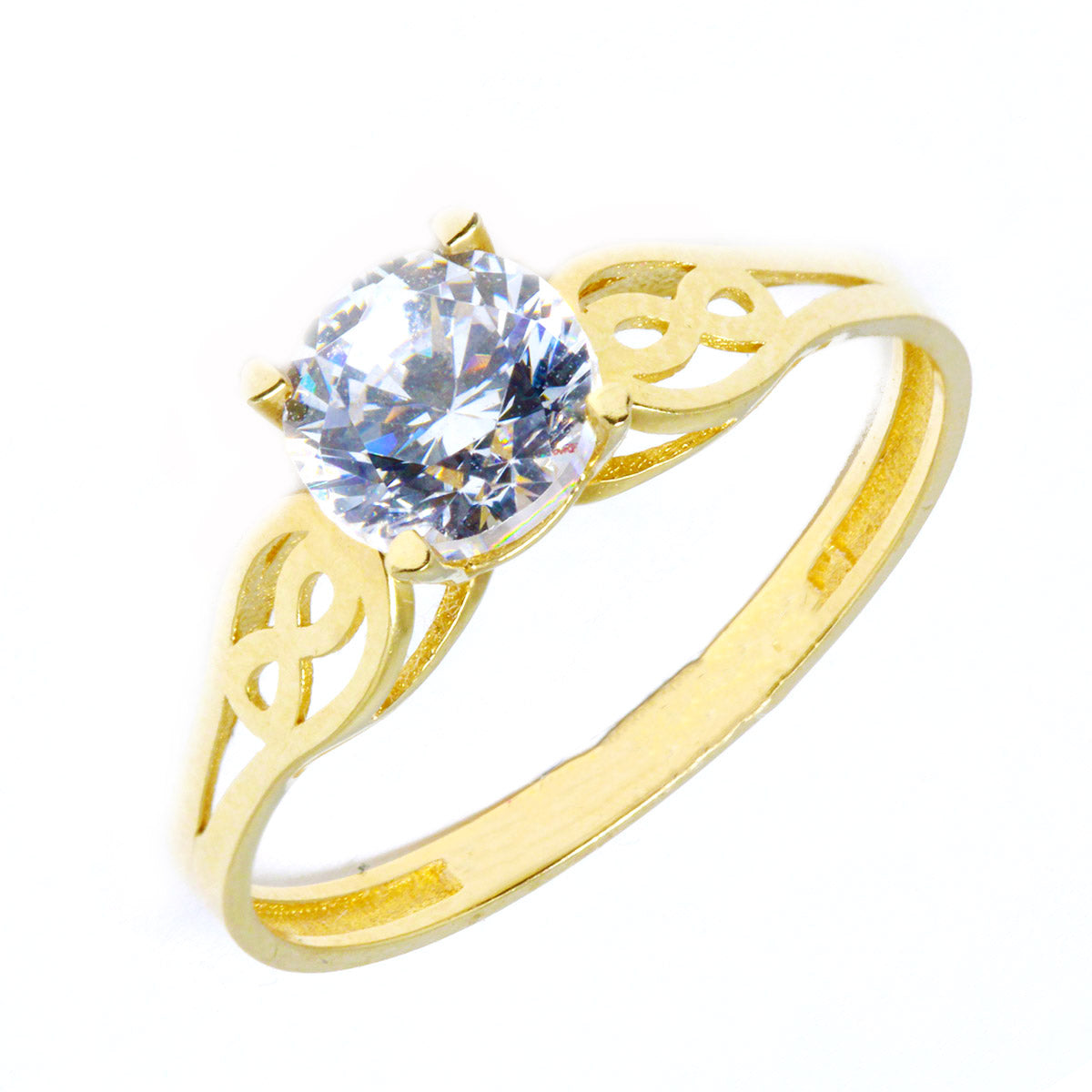 Inel de Logodna Aur 14k Infinit - Bijuteria Cleopatra