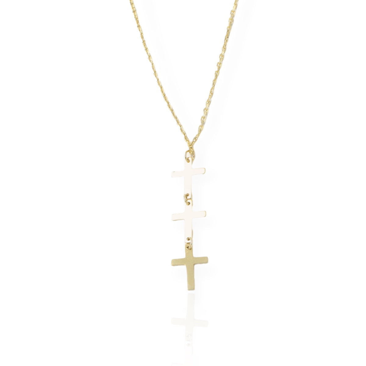 Lant Aur 14K Cruciulite - Bijuteria Cleopatra