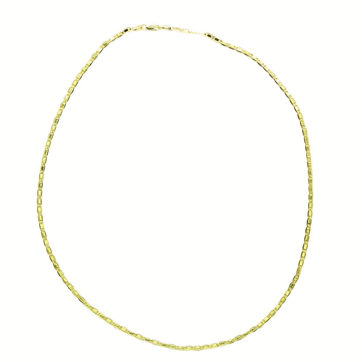 Lant Aur 14k cu Zale Dreptunghiulare Plate - Bijuteria Cleopatra