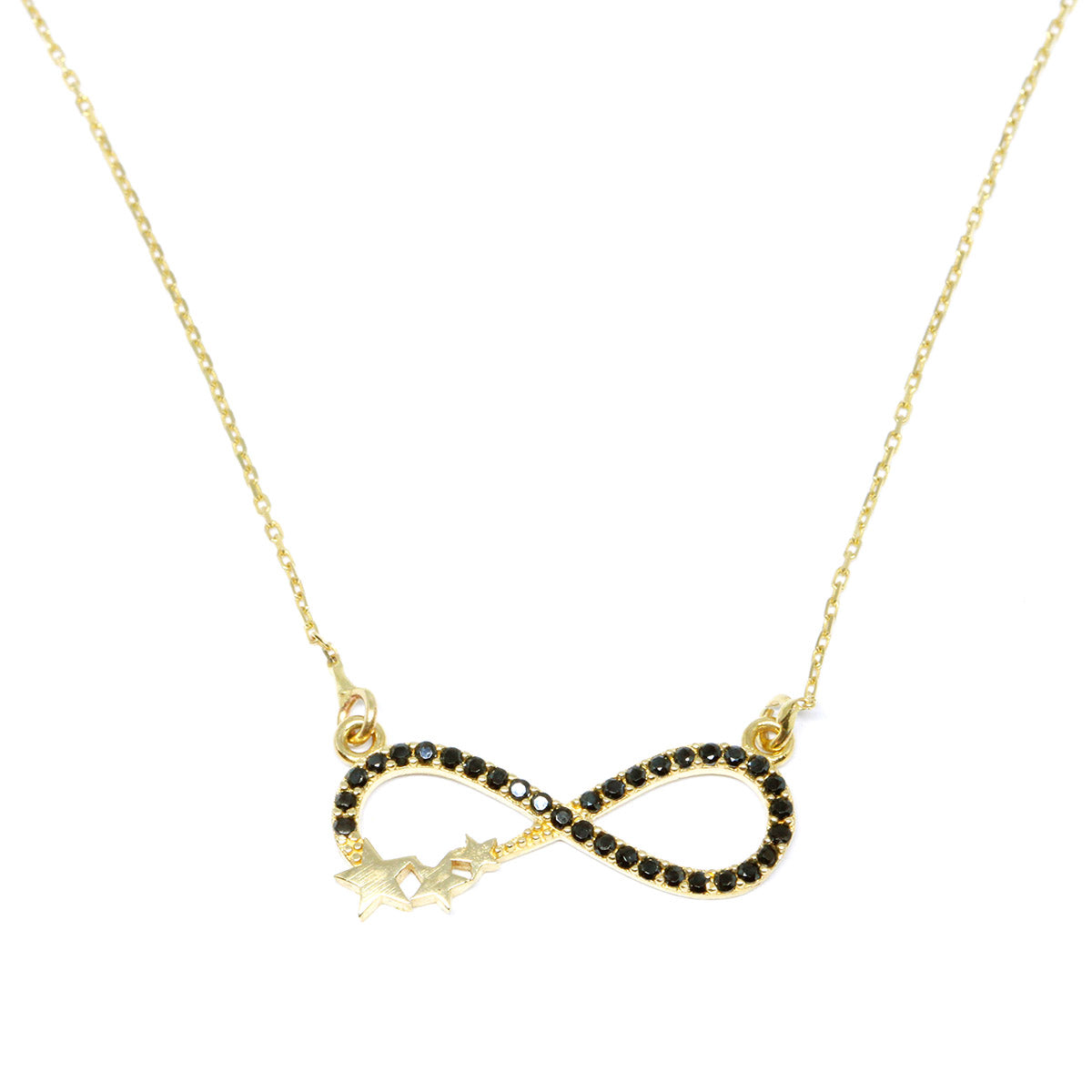 Lant Aur 14k Infinit cu Stelute - Bijuteria Cleopatra