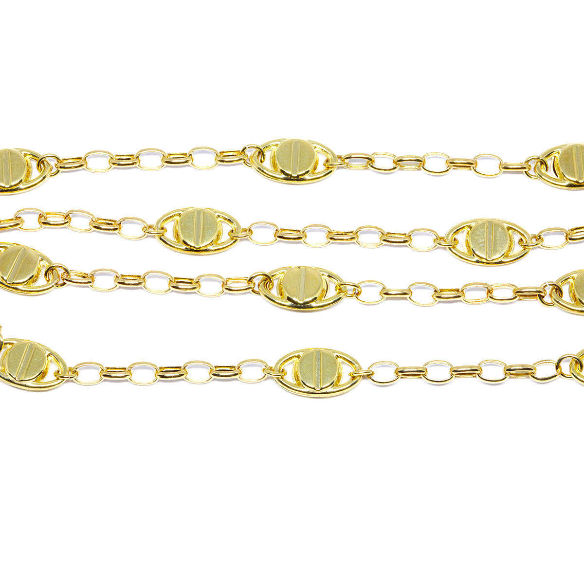 Lant Aur 14k Zale cu Model - Bijuteria Cleopatra