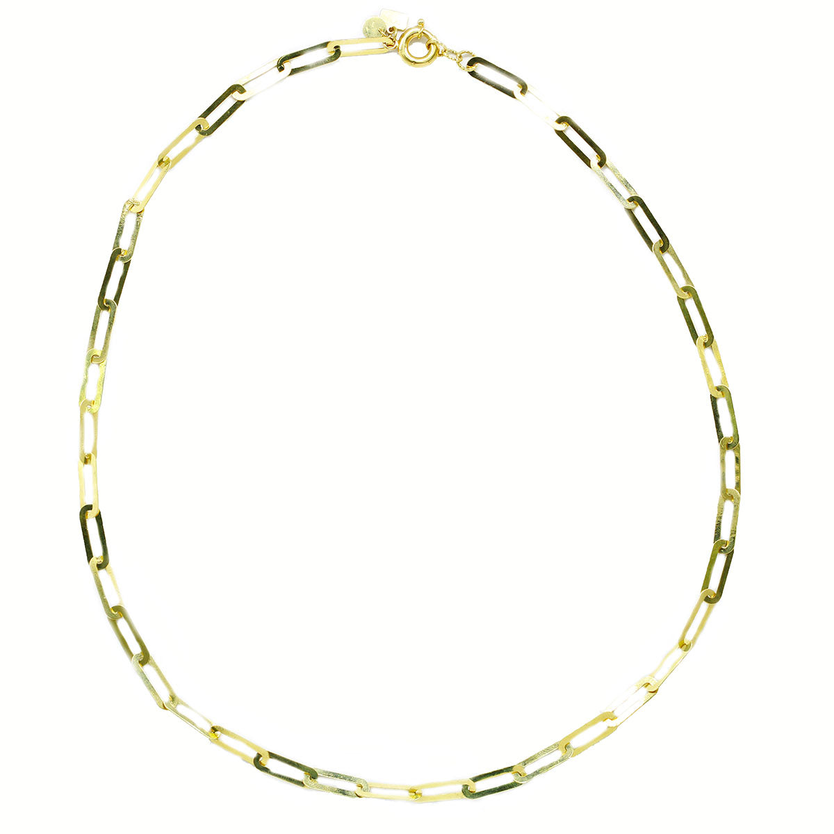 Lant Aur 14k Zale Dreptunghiulare Mari - Bijuteria Cleopatra