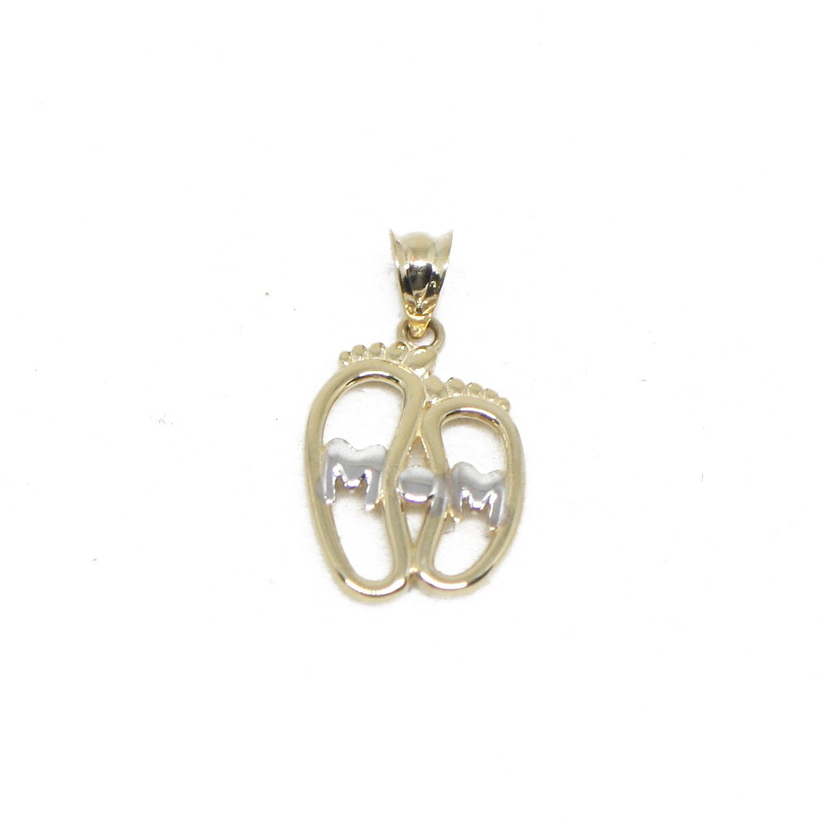 Pandant aur 14 k doua talpi - Bijuteria Cleopatra