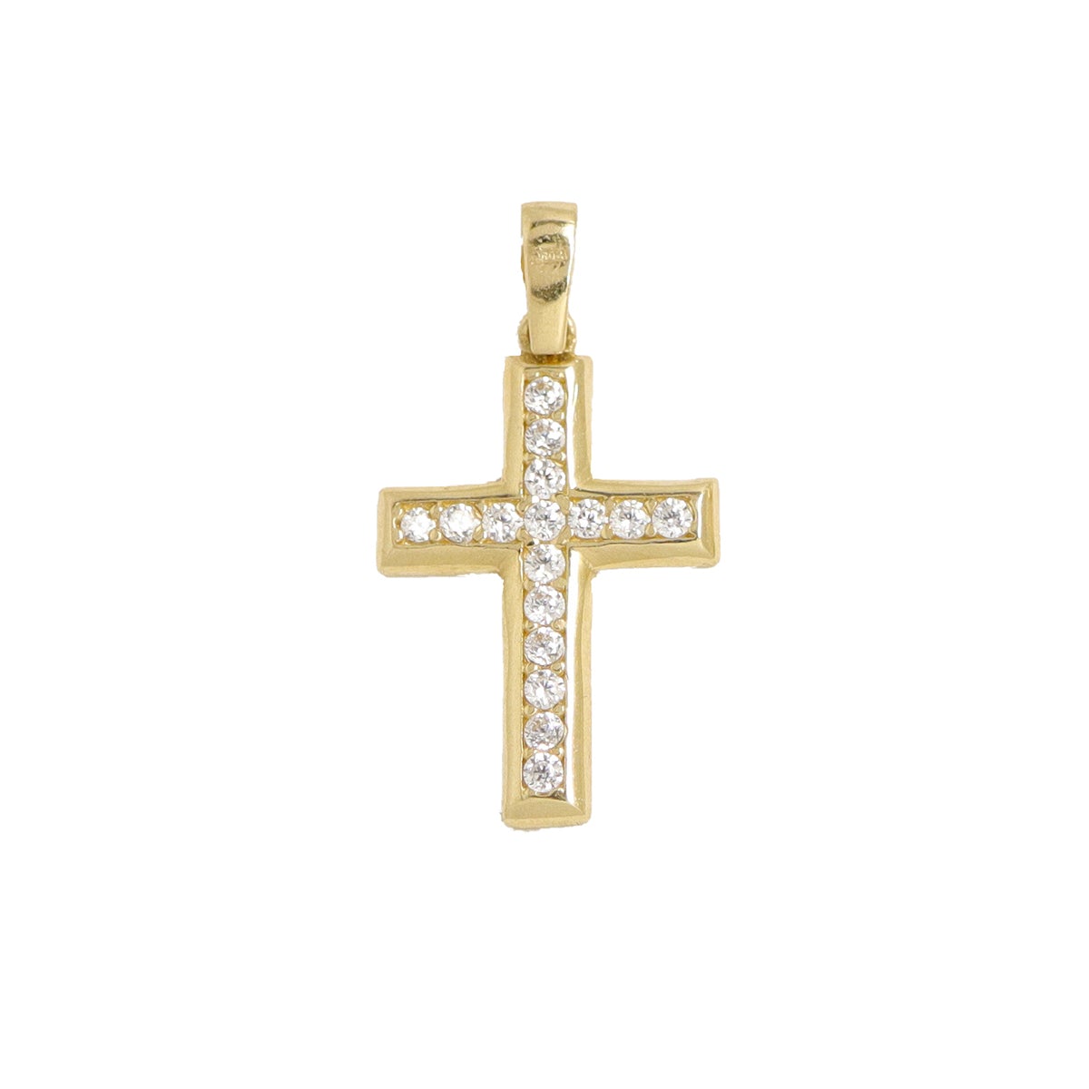 Pandantiv Aur 14K Cruce - Bijuteria Cleopatra