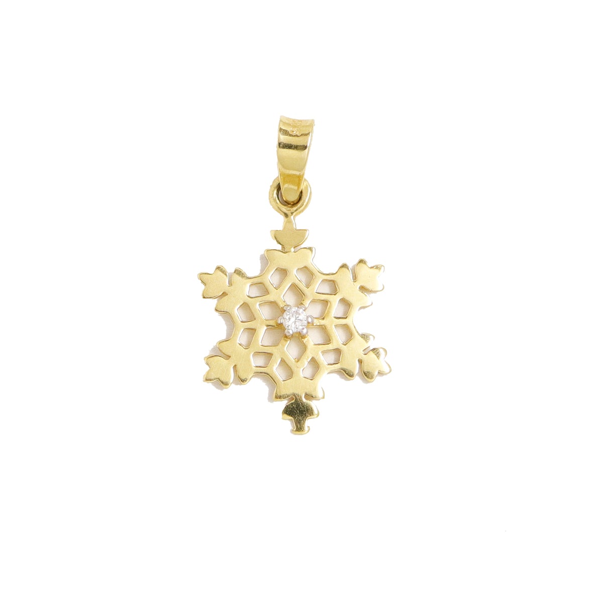 PANDANTIV AUR 14K FULG - Bijuteria Cleopatra