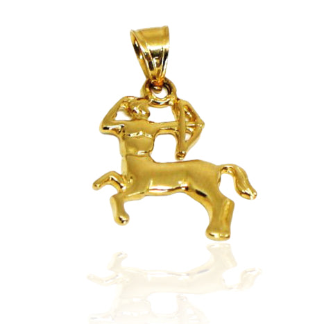 Pandantiv Aur 14k Zodia Sagetator - Bijuteria Cleopatra