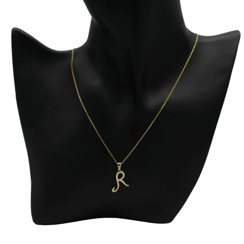 Pandantiv Aur 14k Initiala R