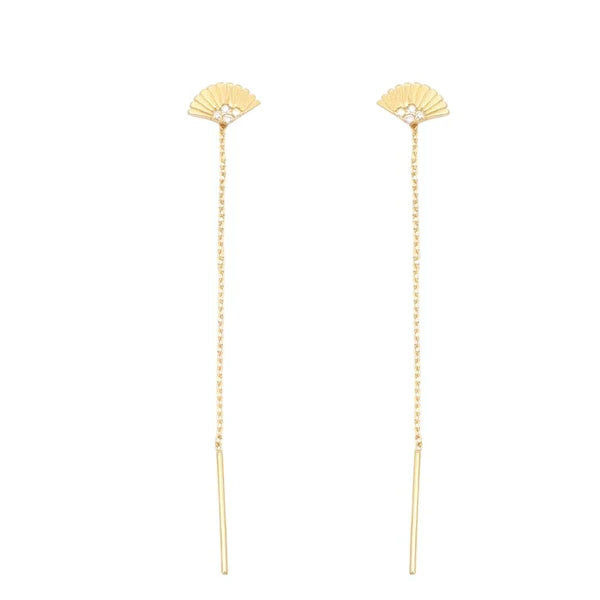Cercei Fir Aur 14k Evantai