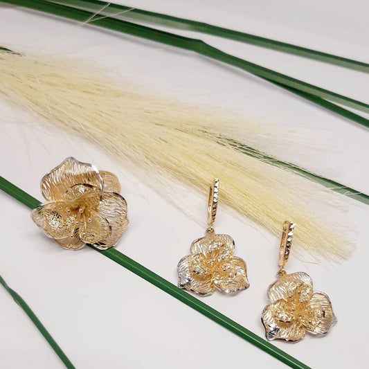 Set Aur 14K Trandafir