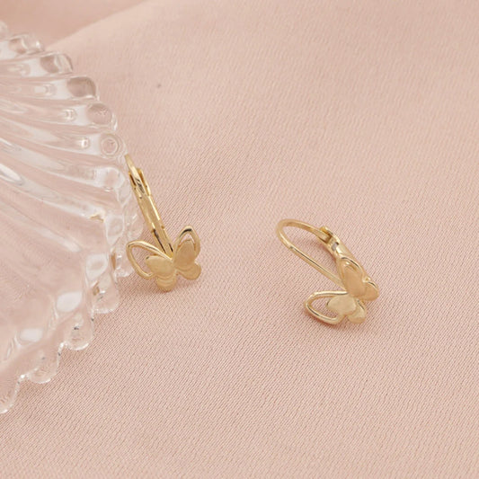 Cercei Copii Aur 14k Fluture