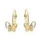 Cercei Copii Aur 14k Fluture