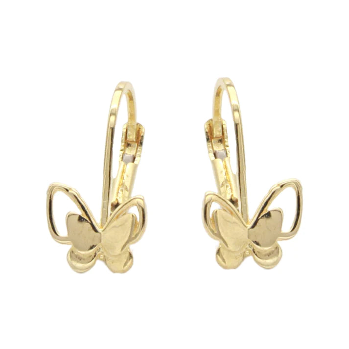 Cercei Copii Aur 14k Fluture