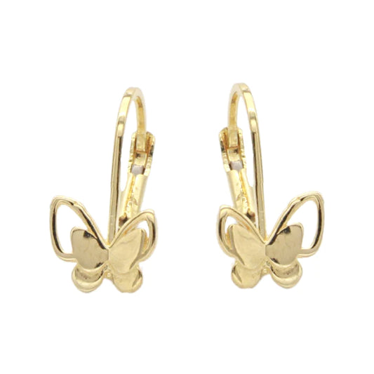 Cercei Copii Aur 14k Fluture