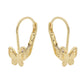 Cercei Copii Aur 14k Fluture