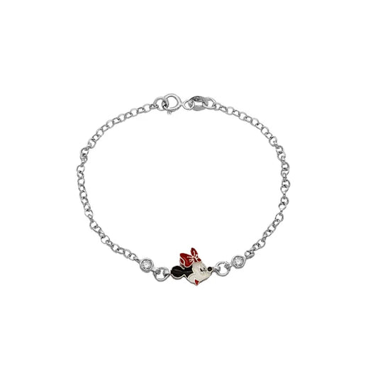 Bratara Argint pentru Fetite Minnie Mouse