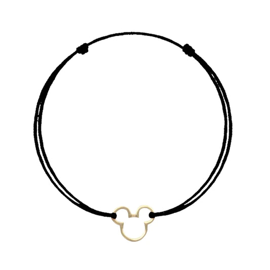 Bratara Snur Aur 14k Mickey Mouse